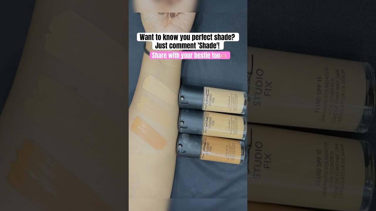 My Top 3 Personal Favourite Mac Foundation Shades for Indian Skin Tones | #maccosmatics #foundation