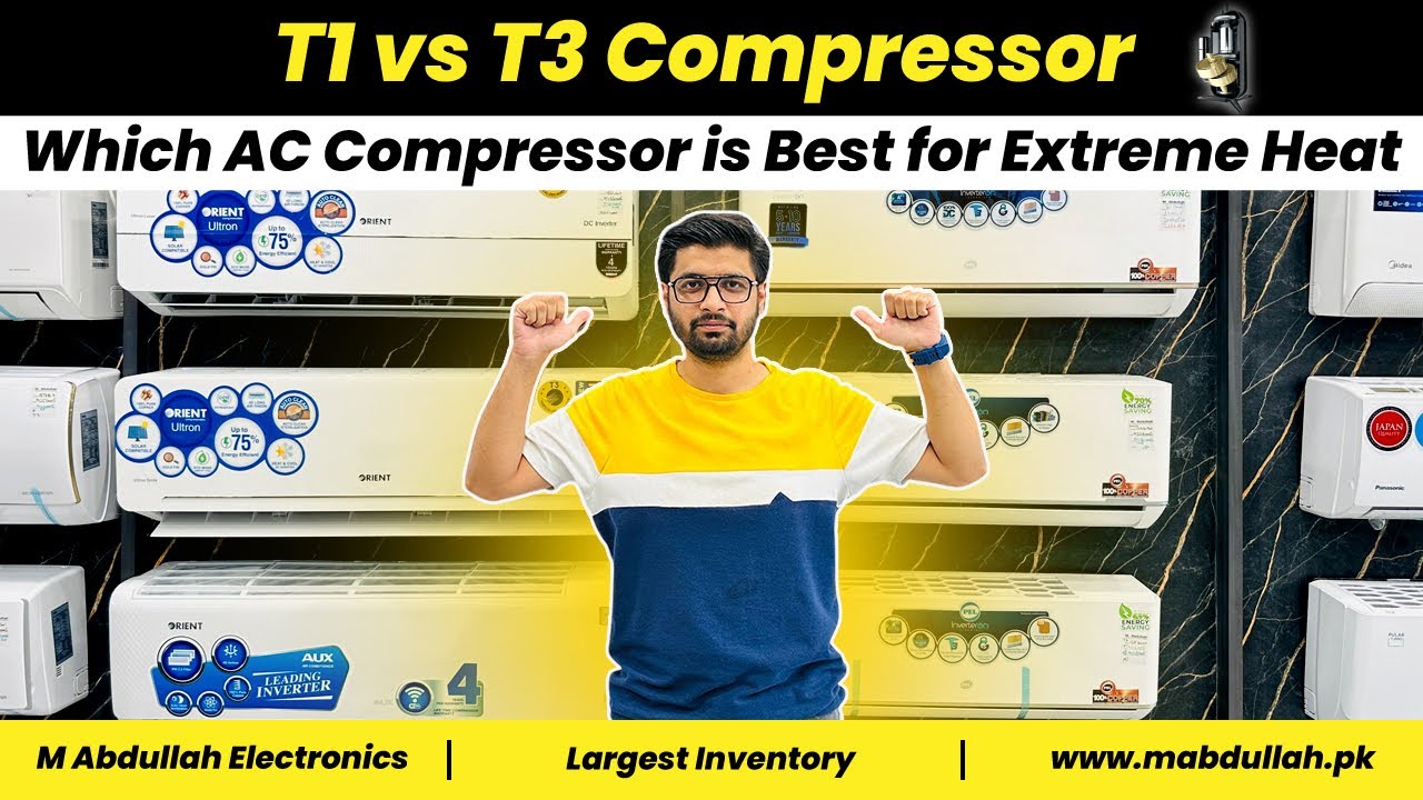 T1 vs T3 Compressor  | Which AC Compressor is Best for Extreme Heat | #mabdullah