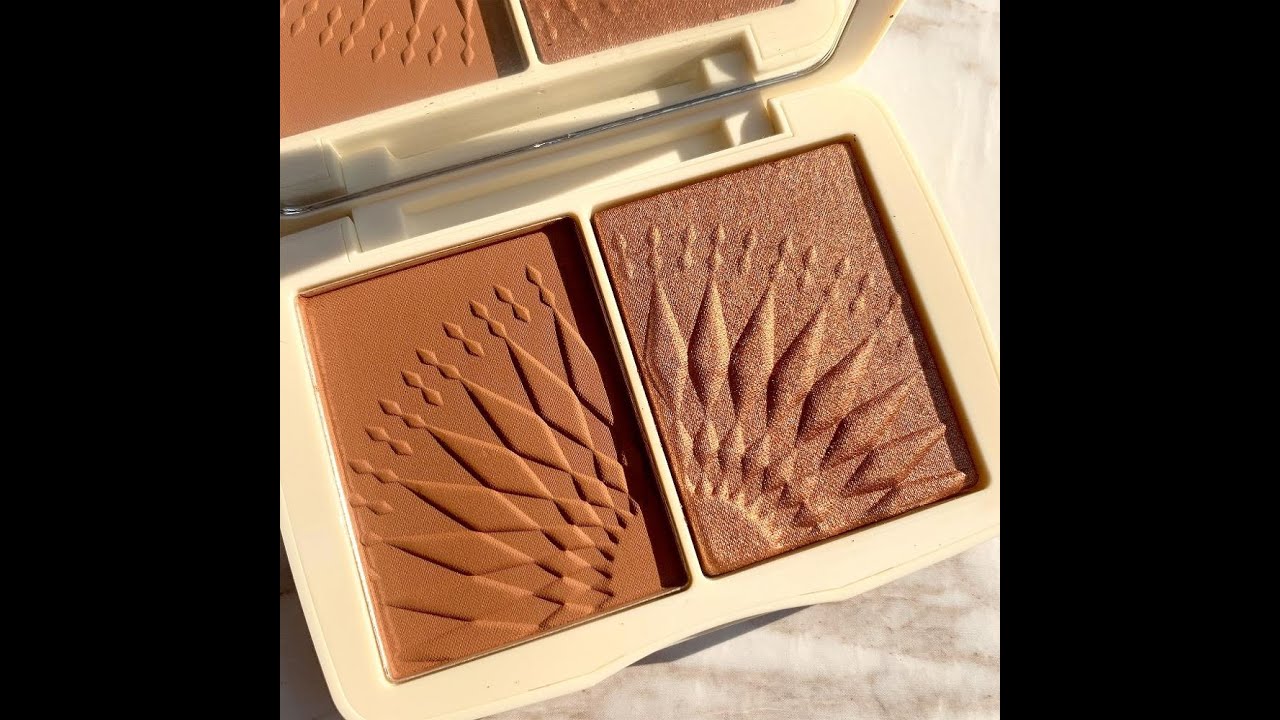 Focallure face makeup bronzer palette smooth pigmented without talc natural matte blush powder