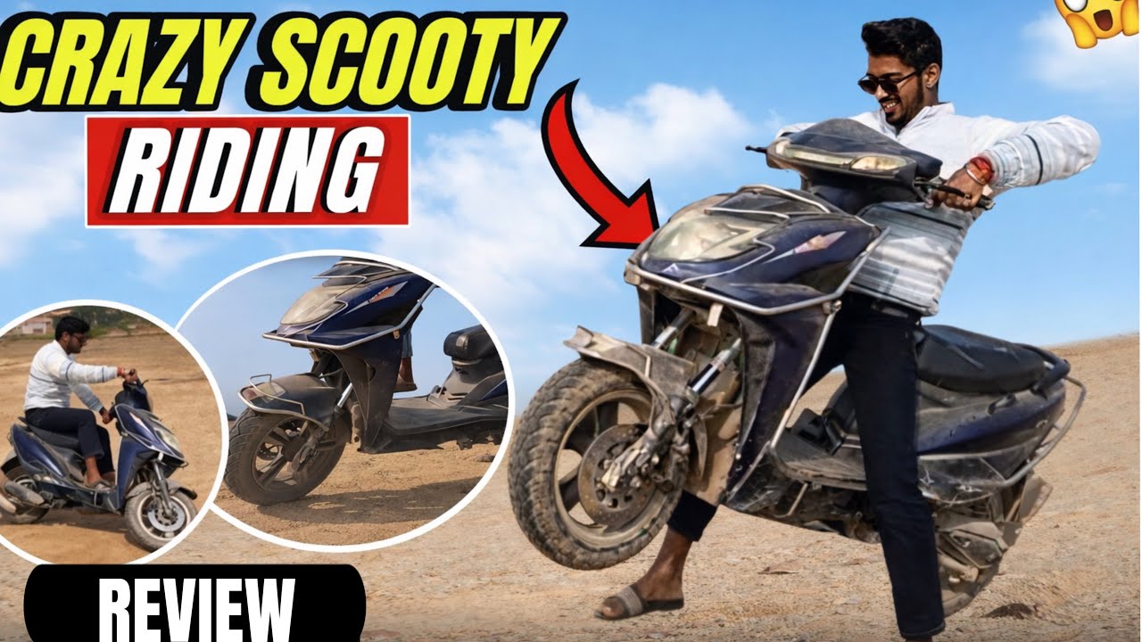 Electric Scooty Review After Stunt 😍 || लीना चाहिये या नहीं || Good Or Bad || Nightboyvlogs 