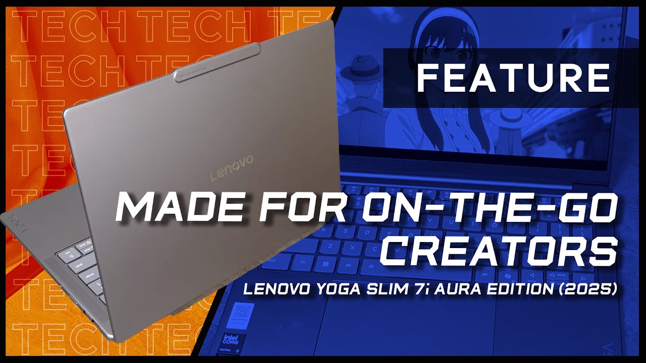 Lenovo Yoga Slim 7i Aura Edition 2025 Создан для мобильных творческих людей