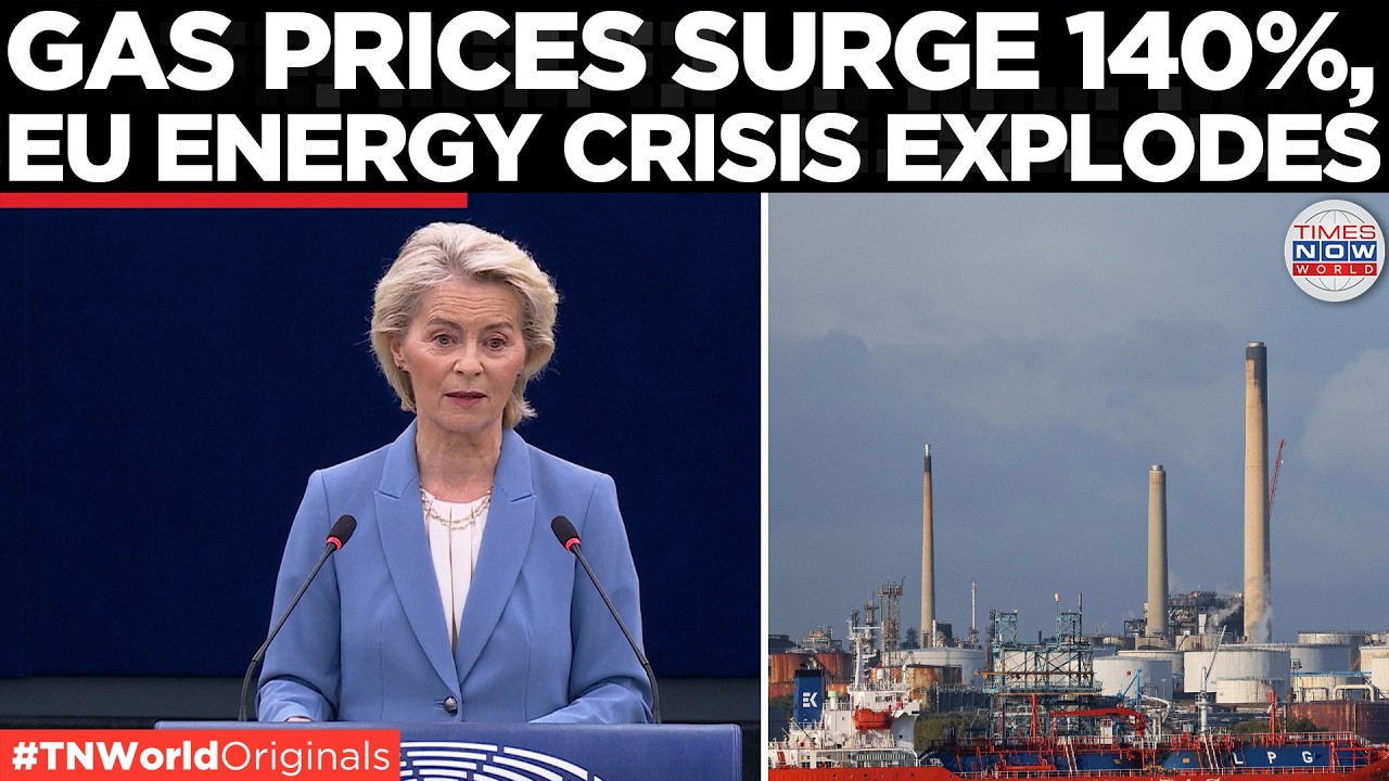 EUROPE'S ENERGY SHOCK! Gas Up 140%, Diesel Doubles As Winter Looms | Times Now World