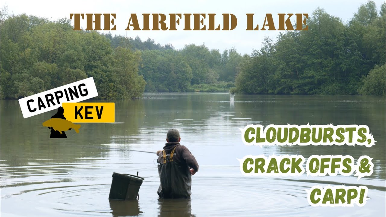 CLOUDBURSTS, CRACK OFFS & CARP! - Carp Syndicate Fishing in 2025  @carpingkev