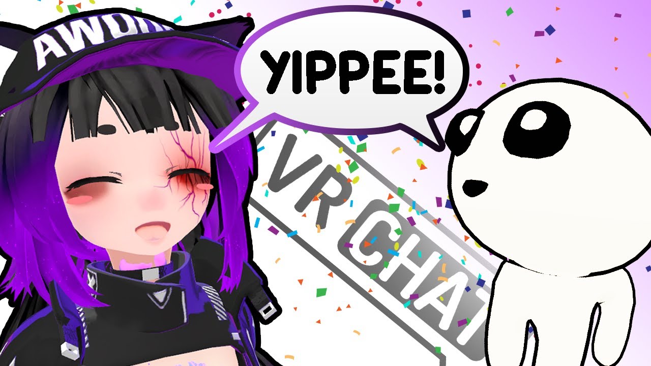 I become one with the YIPPEE 🎉 -VRChat Funny moment's