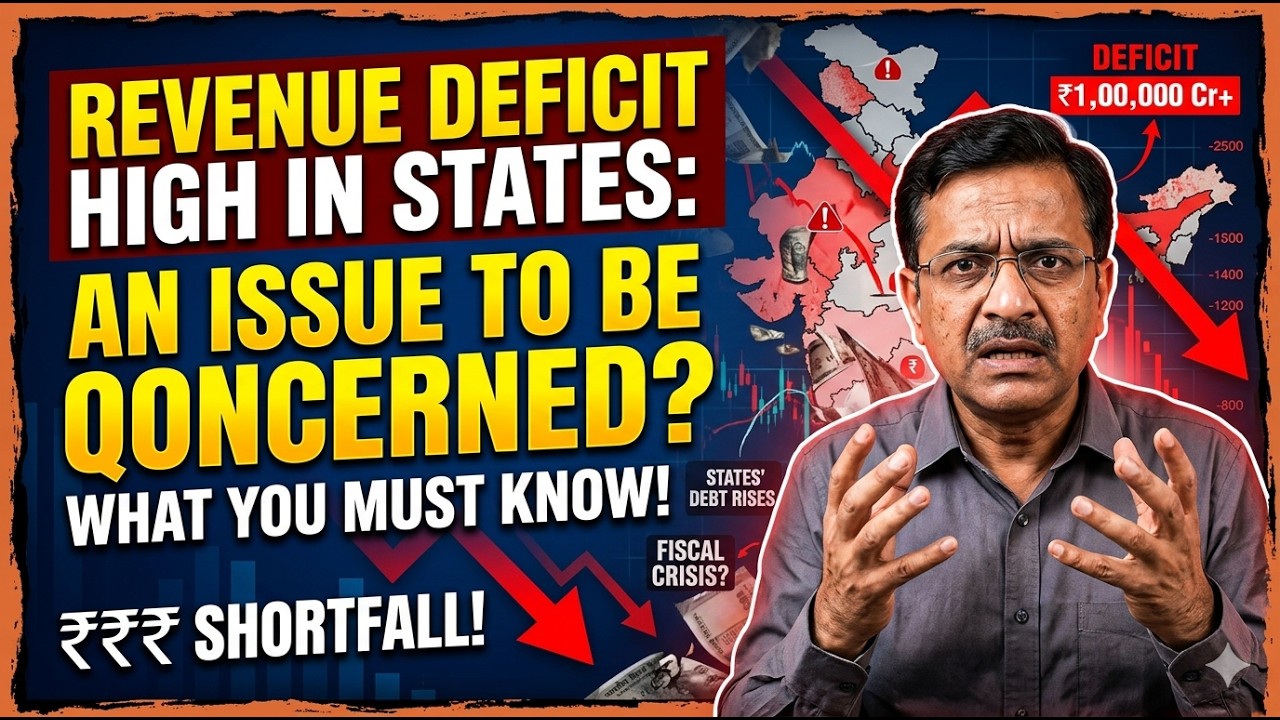 Revenue Deficit high in States: An issue to be concerned? | Daily CA