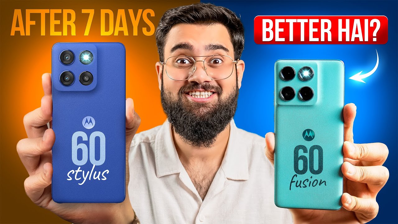 Moto Edge 60 Stylus Review After 7 Days Of Usage ft. Moto Edge 60 Fusion