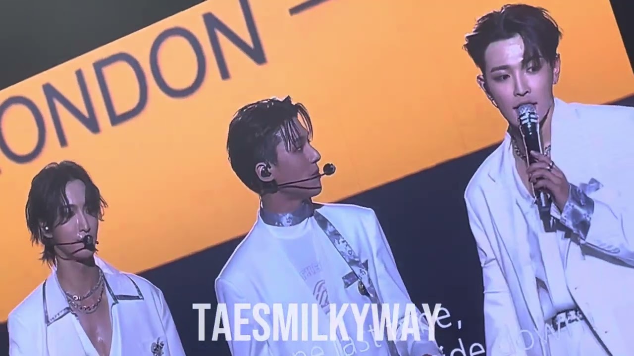 ATEEZ - Closing Speeches | KOREA ON STAGE LONDON  08112023