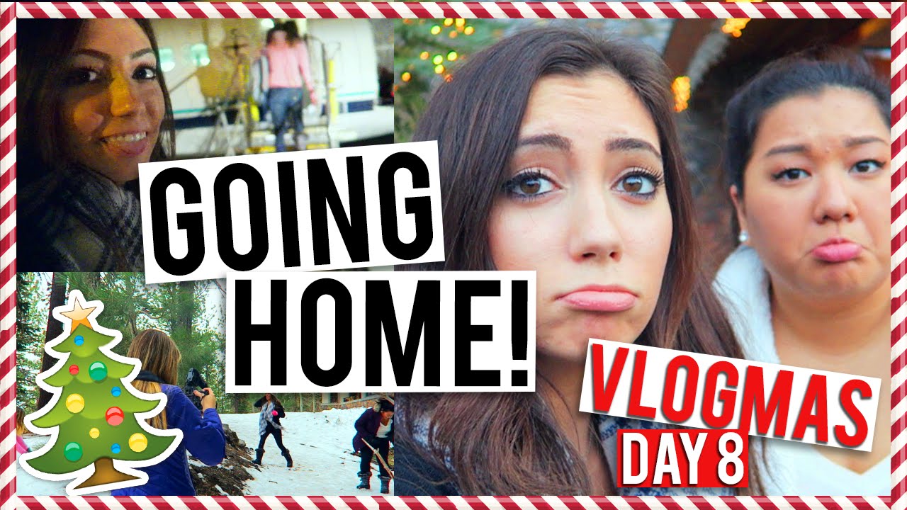 Going Back To LA & CRAZY SNOWBALL FIGHT | Vlogmas Day #8