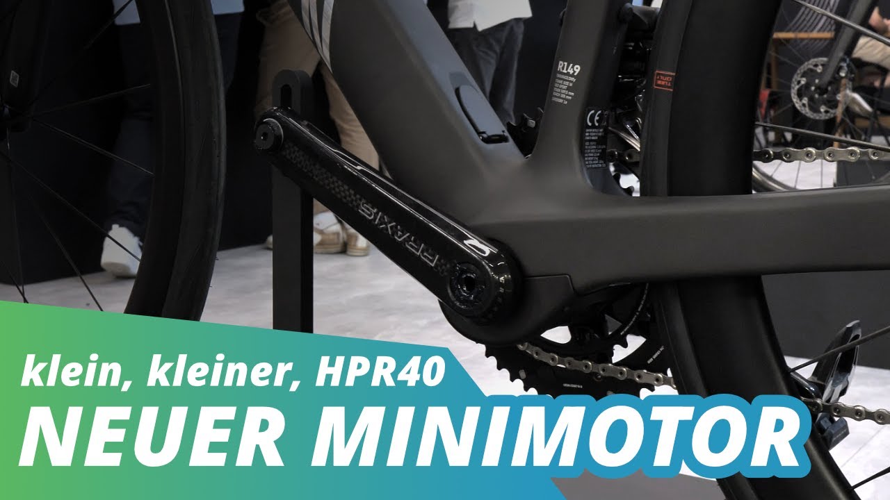 TQ HPR40 für E-Rennräder & Gravel-E-Bikes macht jeden zum Tour de France Fahrer!🏁