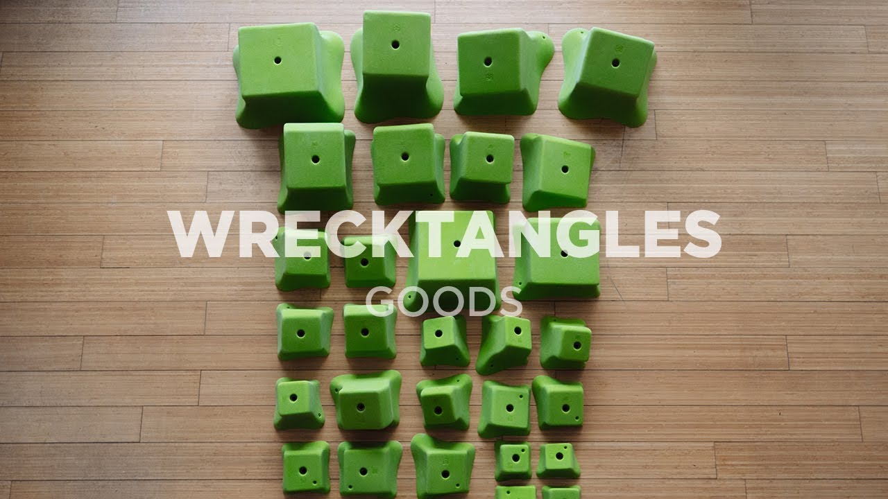 The Goods | Unboxing the new Wrecktangle climbing holds