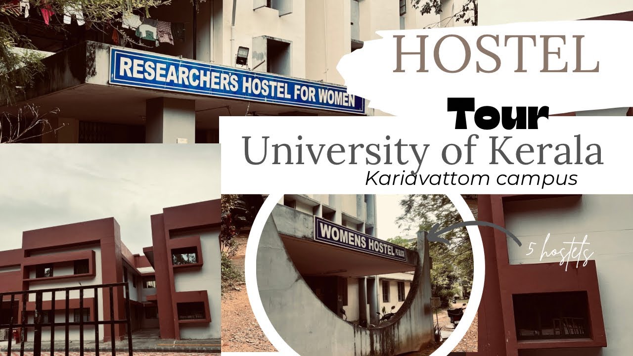 University of Kerala All Hostel tour #kariavattomcampus #universityofkerala #hostellife #hostel #ug