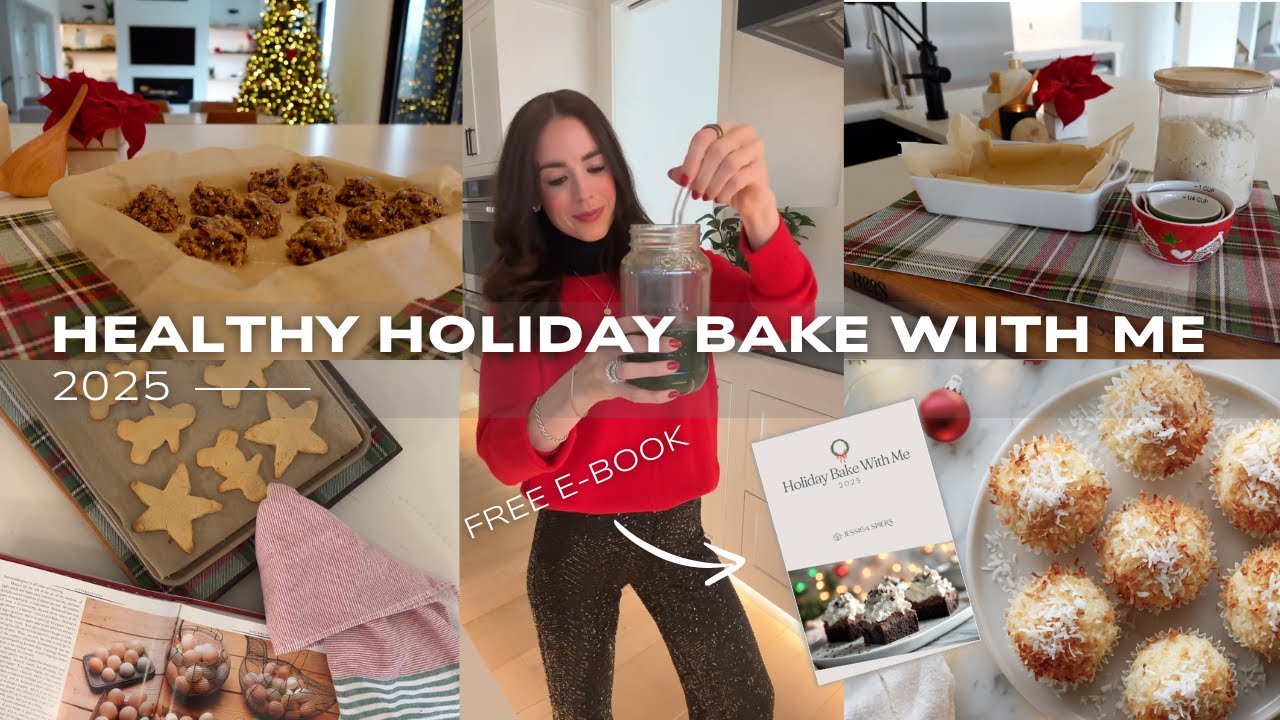 Healthy Holiday BAKE WITH ME 2025 🎄💌✨