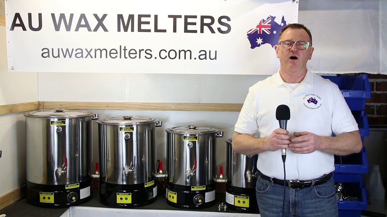 AU Wax Melters Electric Double Boilers Episode 4 How to choose the right model and size