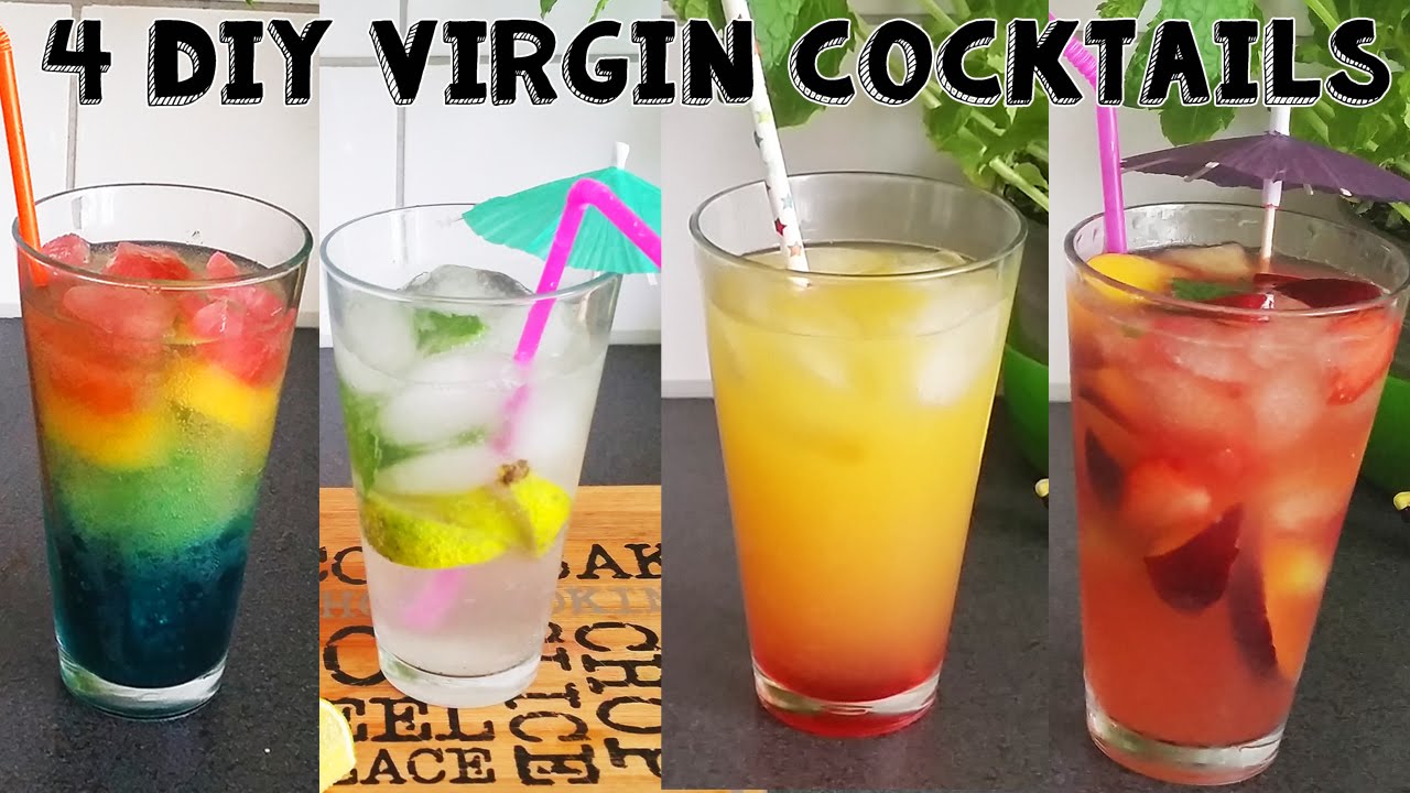 4 ALCOHOLVRIJE COCKTAILS (MOIJTO, SANGRIA, RAINBOW FIZZ, ARIZONA SUNSET)| RECEPT 2K zomerse drankjes