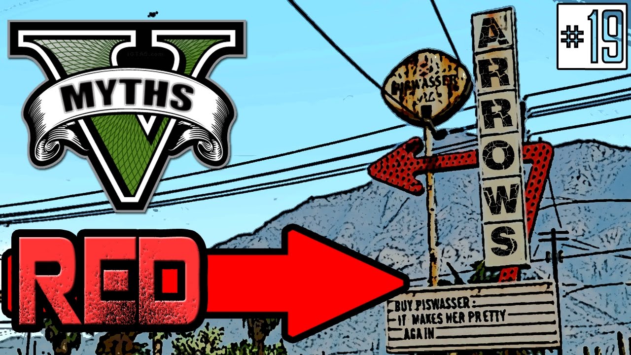 GTA 5 | Myths & Legends | Myth #19 | Red Arrows (PART 1)