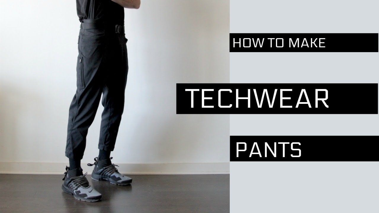Cropped TECHWEAR Pants | DIY