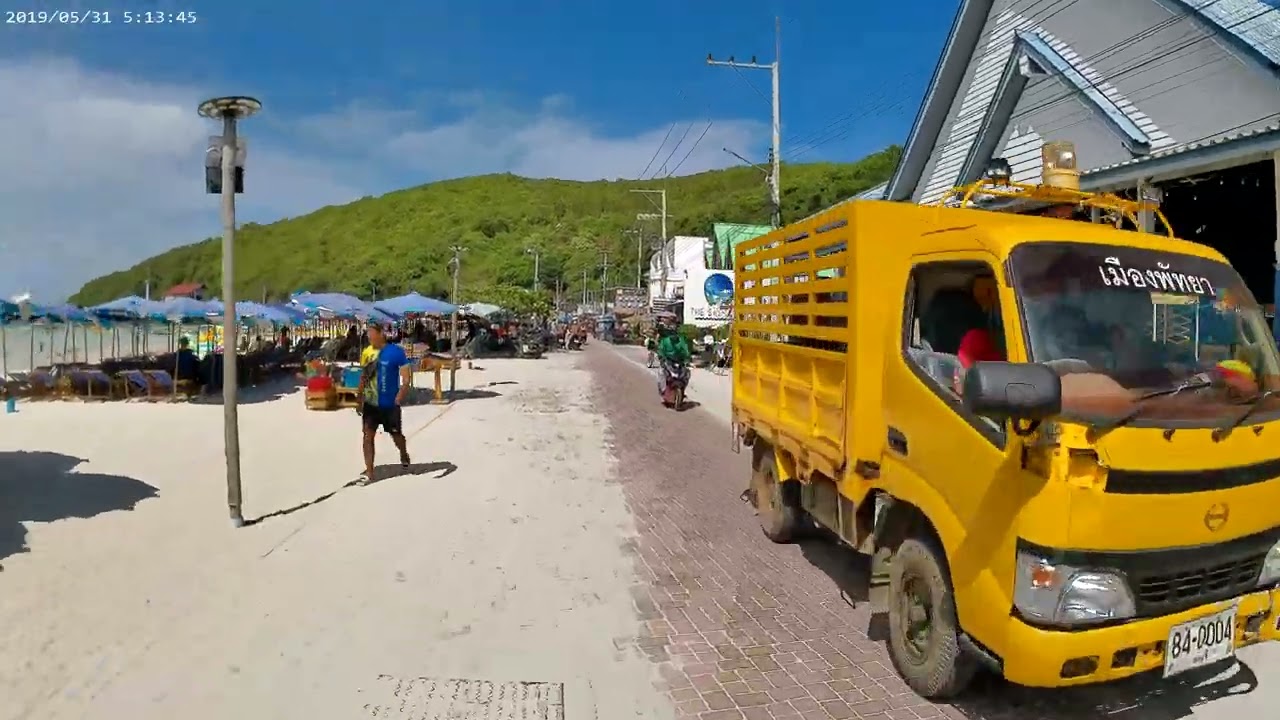 A Short Motorbike Ride Along The Coast Of Koh Larn Is Worthwhile.