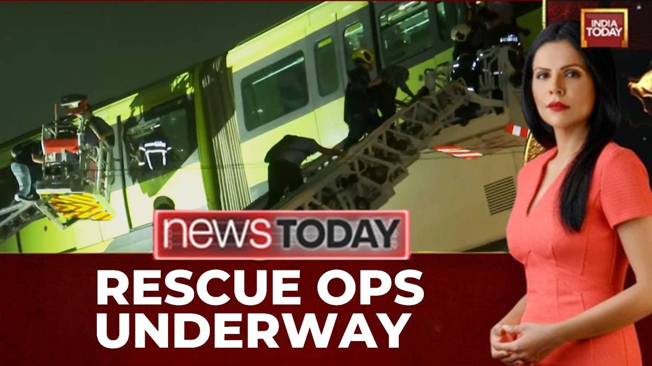 Mumbai Monorail Stranded Near Chembur; Rescue Operations Underway, Passengers Affected | India Today