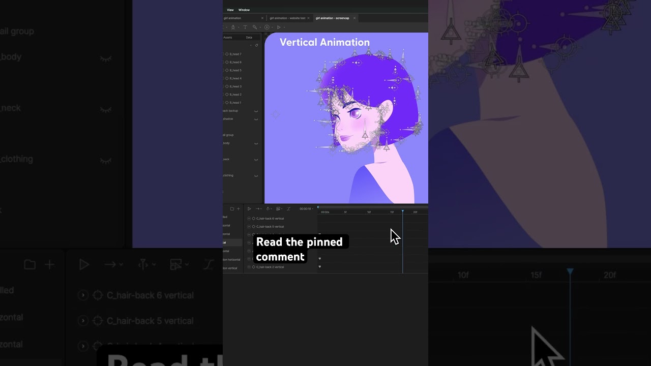 Cursor Tracking Sample done in @Rive_app