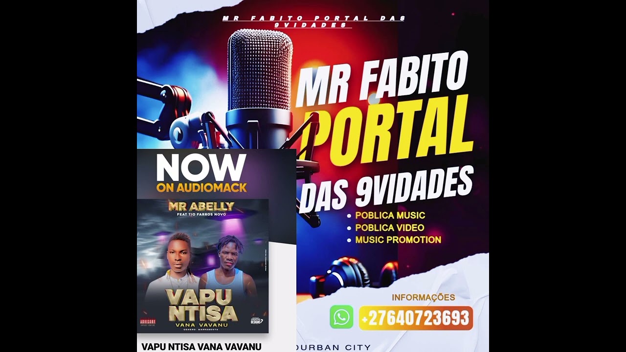 FERROS NOVOS FT MR ABELLY TCHAM -MR FABITO PORTAL DAS 9VIDADES 2025
