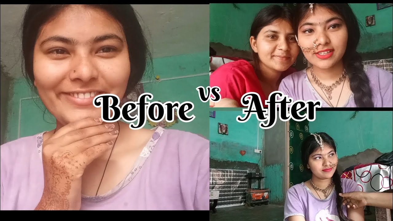 Meri sister ne mujhe ready kiya🥰 | simple makeup vlog💄#vlog #makeup #chhavifamily #simplemakeup 