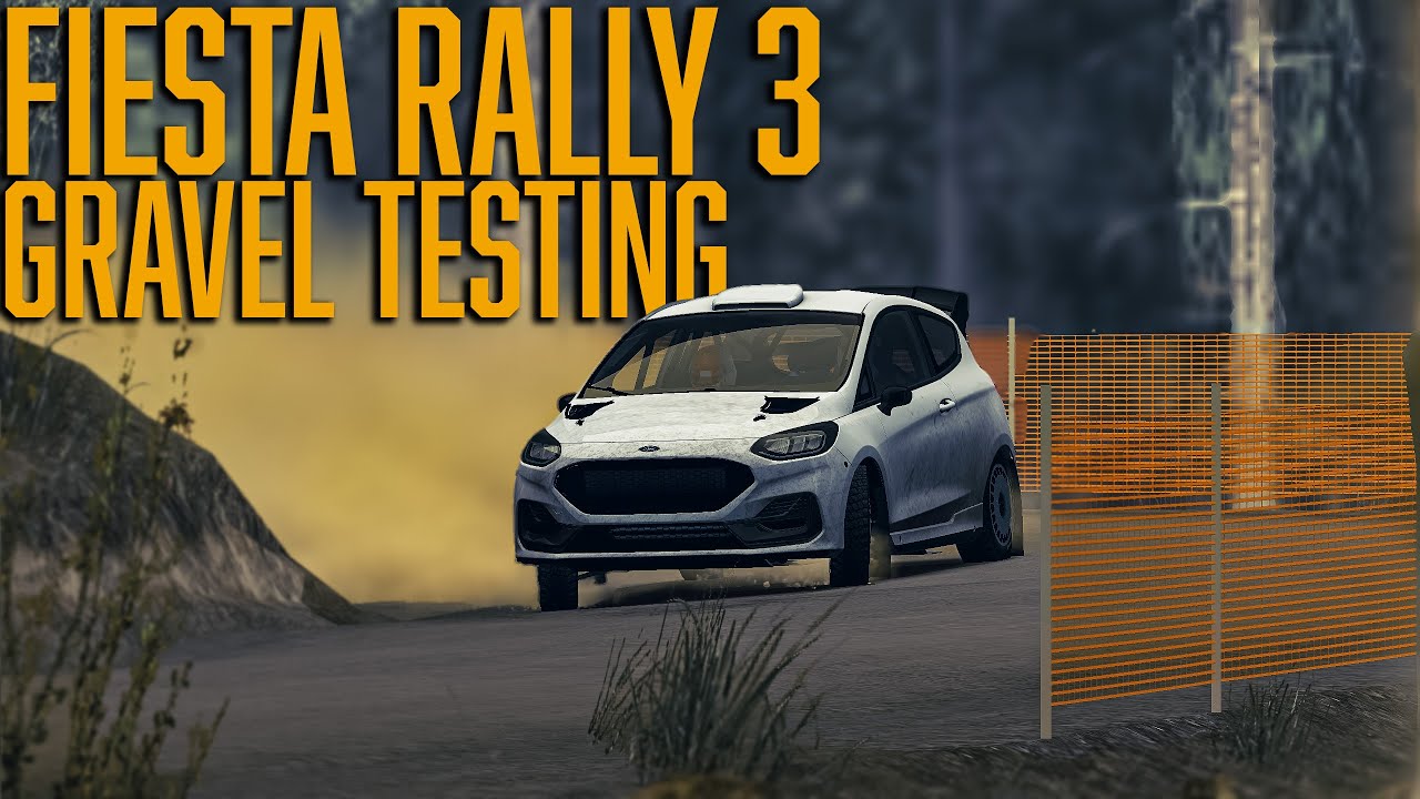 Fiesta Rally3 Evo Gravel Test RBR 