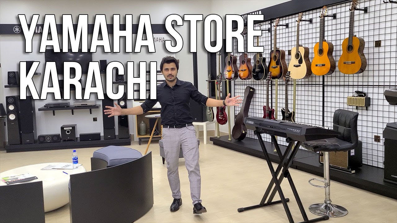 Largest Yamaha Store Tour - Karachi - VLOG 2