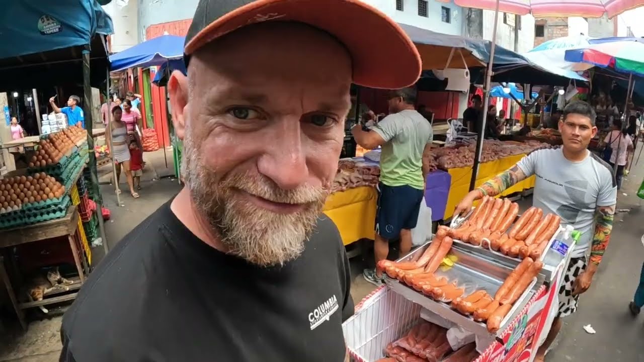 EL MERCADO BEL&Eacute;N, el m&aacute;s EX&Oacute;TICO Y PELIGROSO en el AMAZONAS. Incre&iacute;ble 