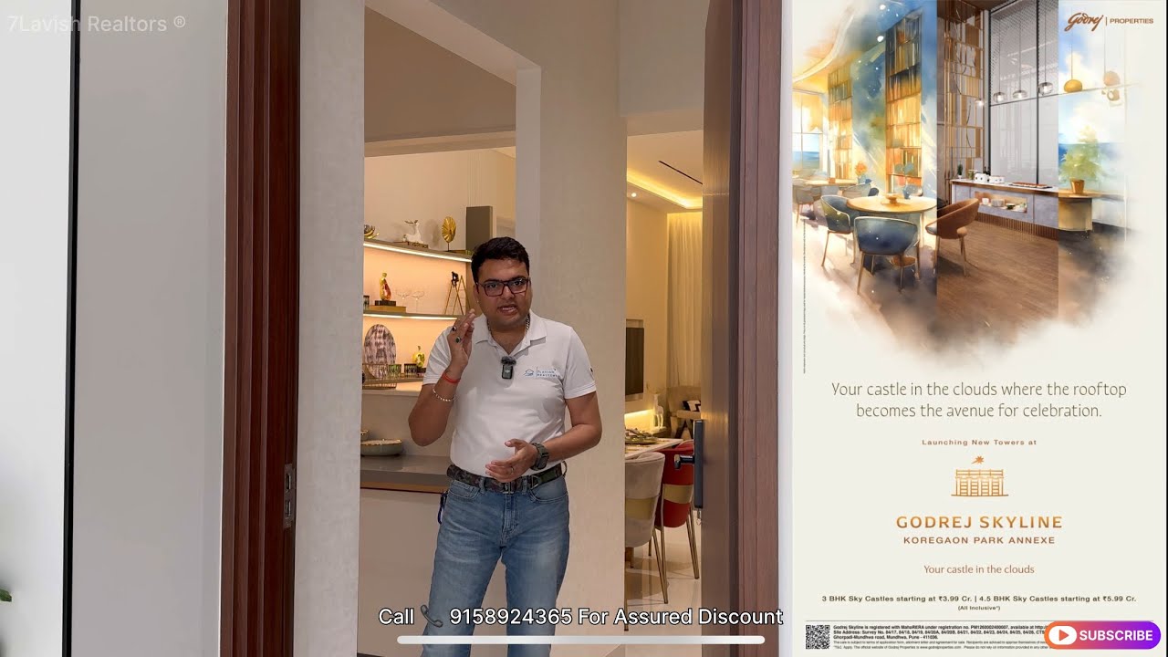 Koregaon Park Godrej Skyline Premium 3BHK & 4.5BHK Sample Flat Exclusive Video Presentation