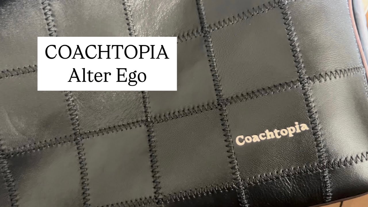 COACHTOPIA ALTER EGO | shoulder bag unboxing & what fits!