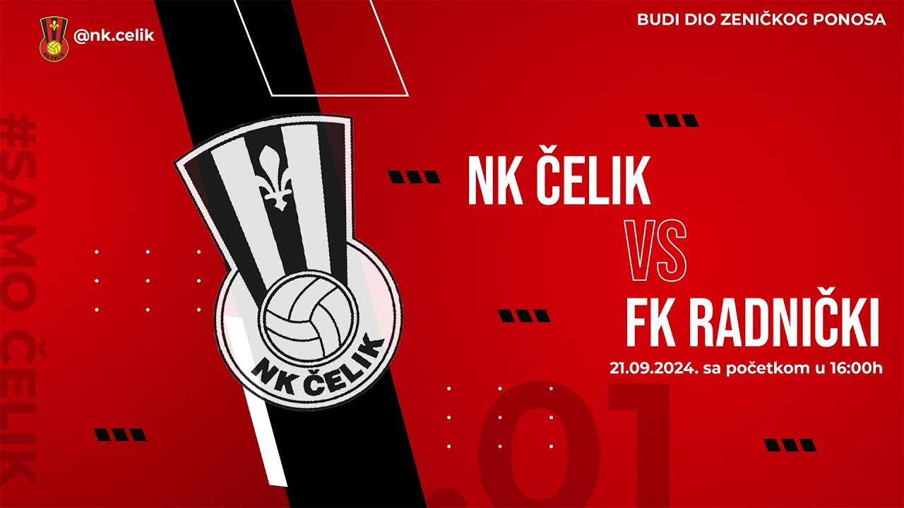 NK ČELIK - FK RADNIČKI LUKAVAC | 6. KOLO PRVE LIGE FBIH ⚫️🔴