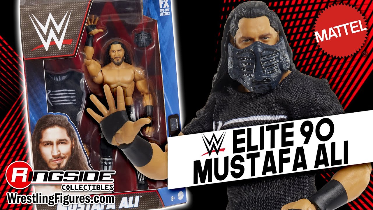WWE Figure Insider: Mustafa Ali - Mattel WWE Elite 90 Wrestling Action Figure!