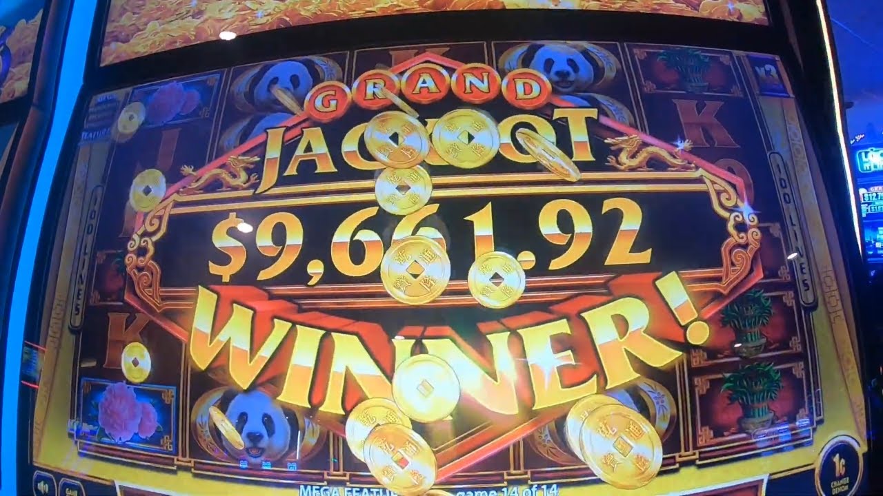 Fu Dai Lian Lian Panda Slot Machine Play With Bonuses Free Games Hand Pay Jackpot!
