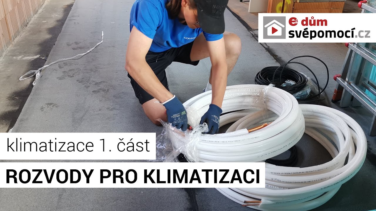 033# Klimatizace - provádění rozvodů | e4 dům svépomocí