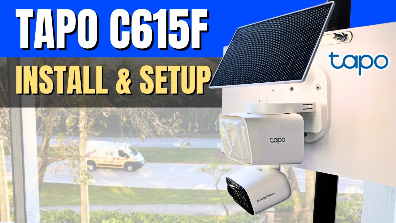 Tapo C615F Kit Installation and Setup - STEP-by-STEP!