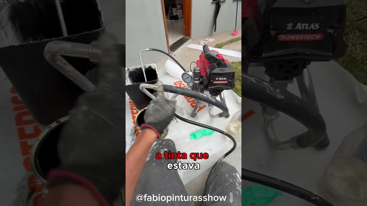 Aprenda a limpar sua máquina Airless após uso de tinta à base de solvente com este passo a passo.
