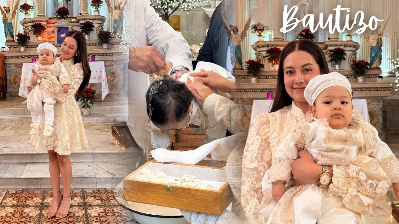 EL BAUTIZO DE MI BEBÉ 🧸🤍 | Recibiendo la bendición divina 🕊️