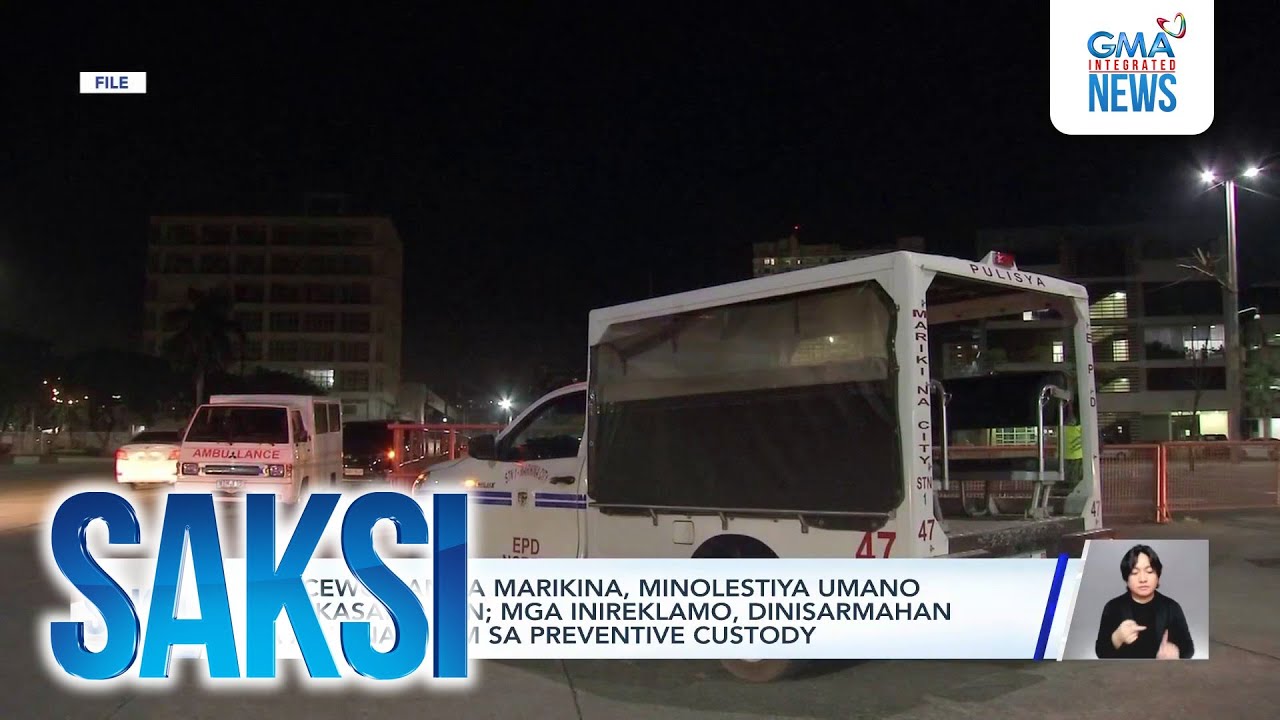 Policewoman sa Marikina, minolestiya umano ng 2 kasamahan; mga inireklamo, dinisarmahan... | Saksi