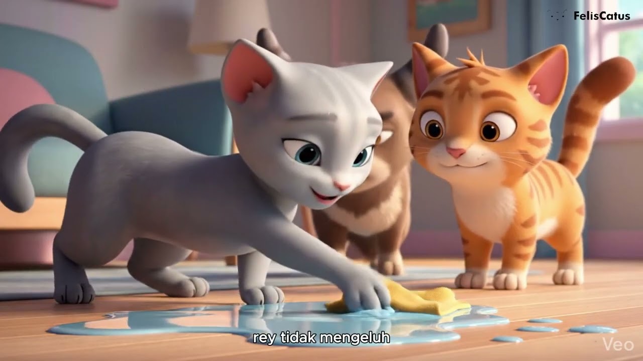 Hal Kecil yang Diam-Diam Mengubah Hidup #OyeDanRey #CeritaKucing #3DAnimation #FYPIndonesia