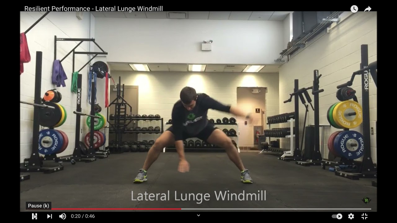 Resilient Performance - Lateral Lunge Windmill Instructional
