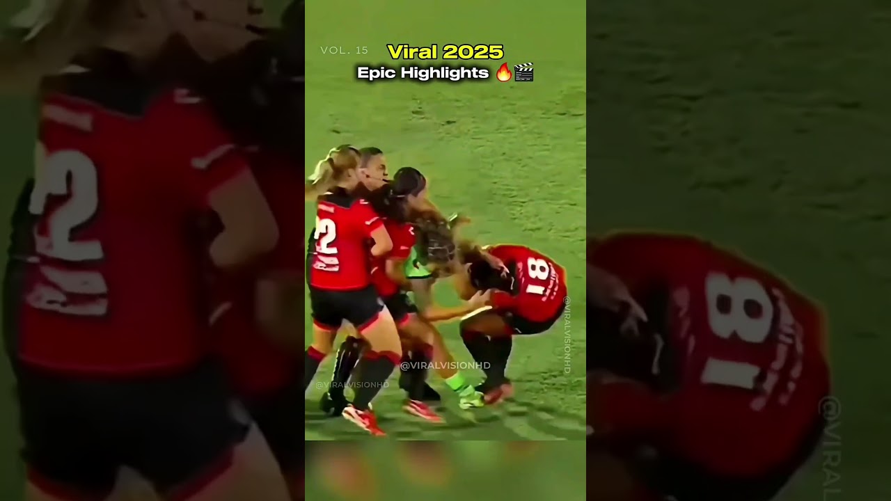 CRAZIEST Fight in Women's Football History! 😱 Things Got Out of Control!