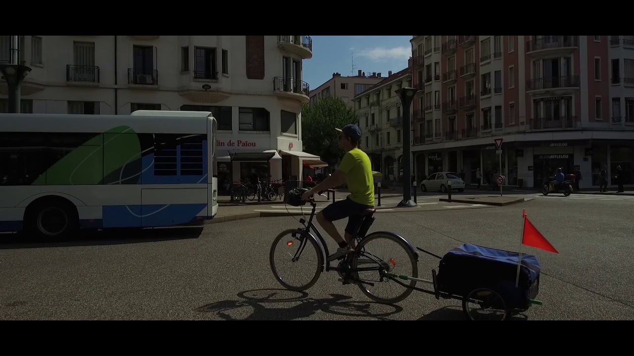 الطريق الى مدينة آنسي في فرنسا عن طريق القطار the way to Annecy in France by train