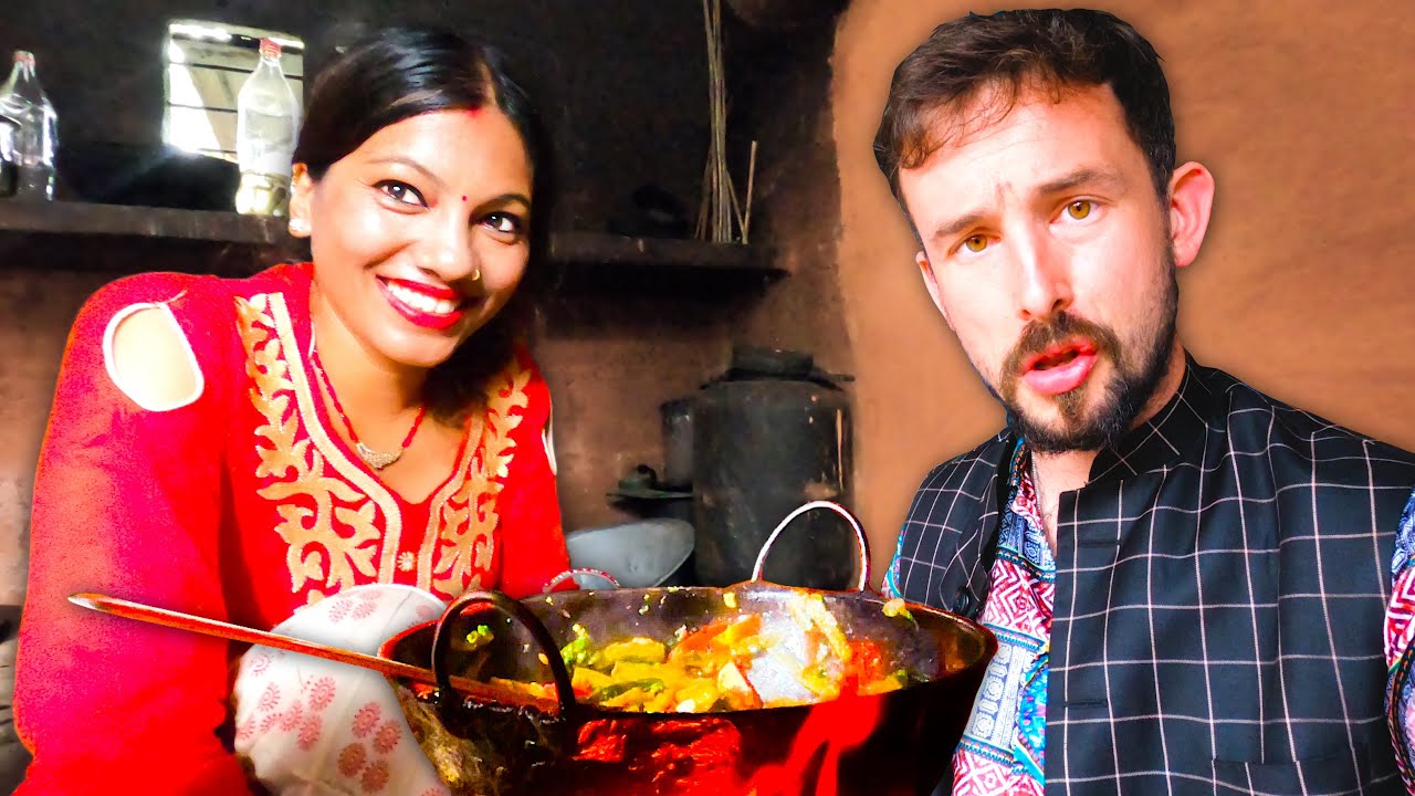 24 Hours OVEREATING With Nepali Village Lady! 🇳🇵
