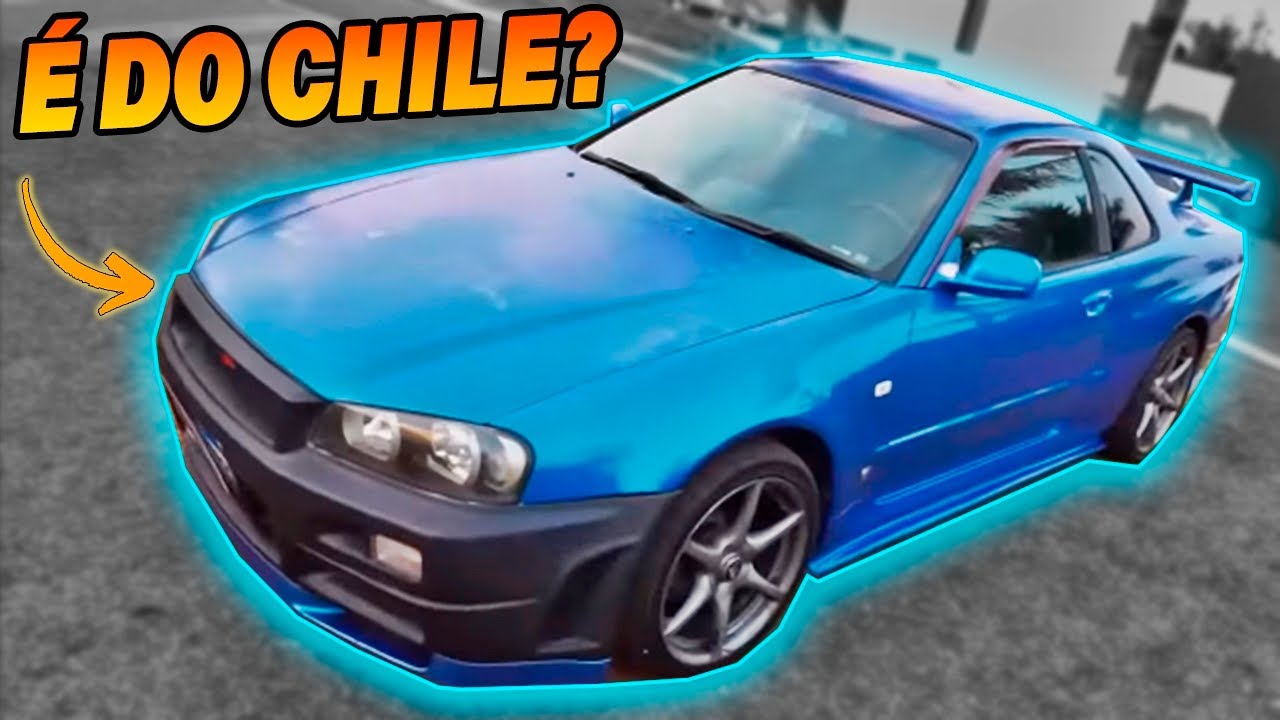 A HISTÓRIA DO ÚNICO SKYLINE GT-R R34 (LEGÍTIMO) NO BRASIL!