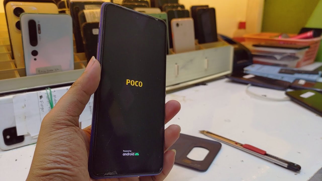 POCO X3 PRO STUCK LOGO