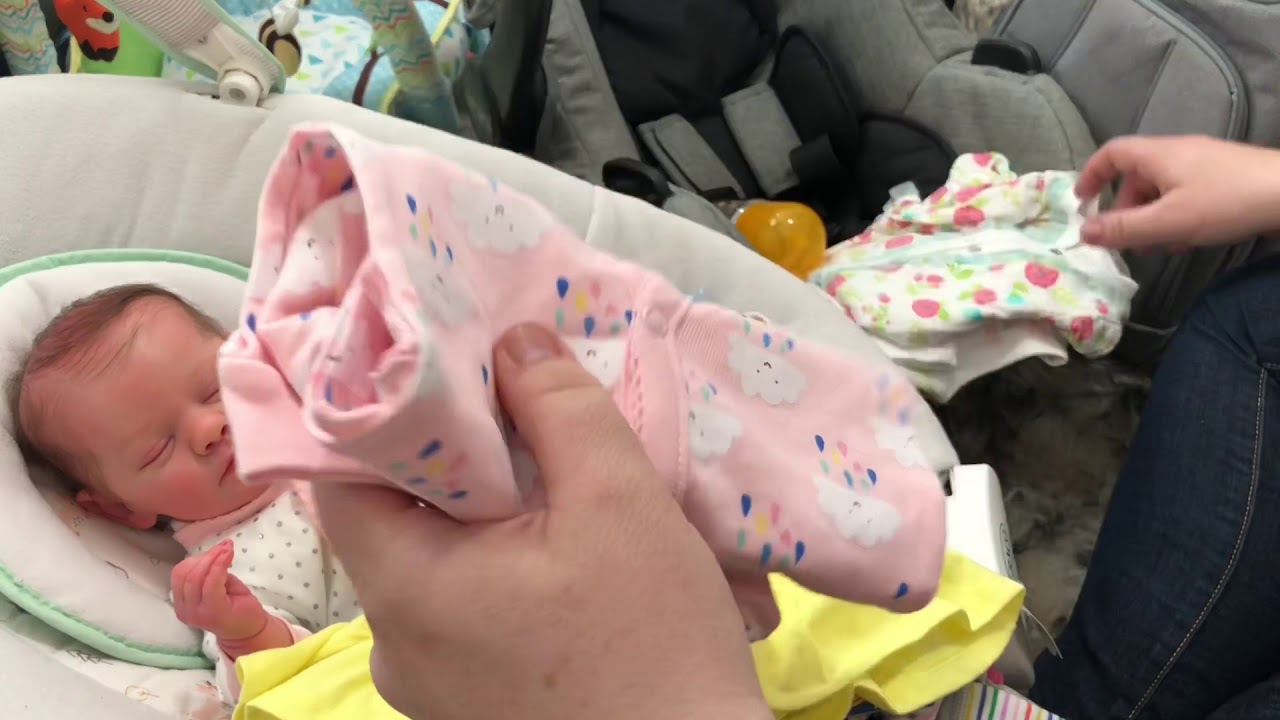 What’s In Newborn Baby’s Diaper Bag - Fake Baby Travel Needs