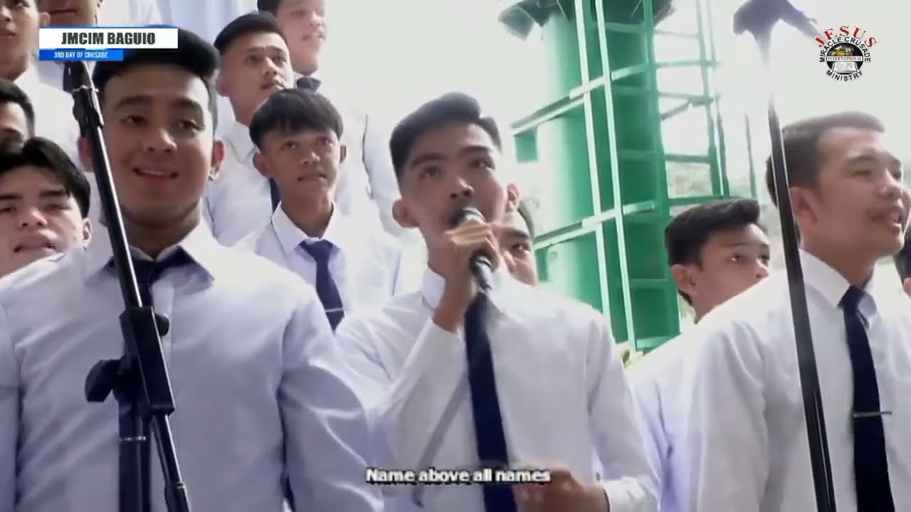 Name Above All Names | JMCIM Youth and Singles Choir | Baguio 3rd Day Crusade