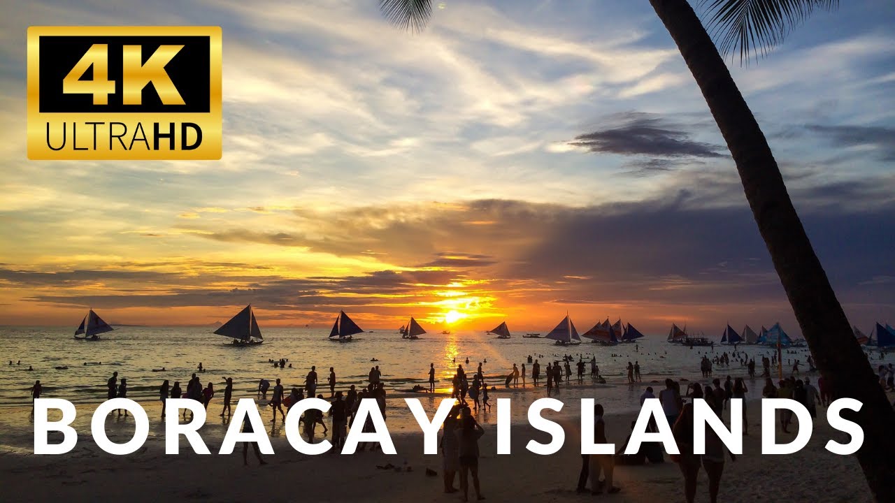 BORACAY ISLANDS PHILIPPINES 4K [Ultra HD] - Drone Views