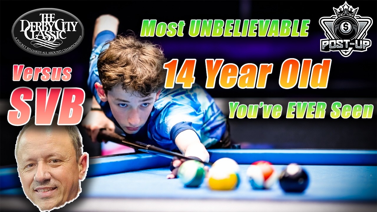Absolute SICKNESS | HAYDEN ERNST vs SHANE VAN BOENING | 2026 Derby City Classic 9-BALL