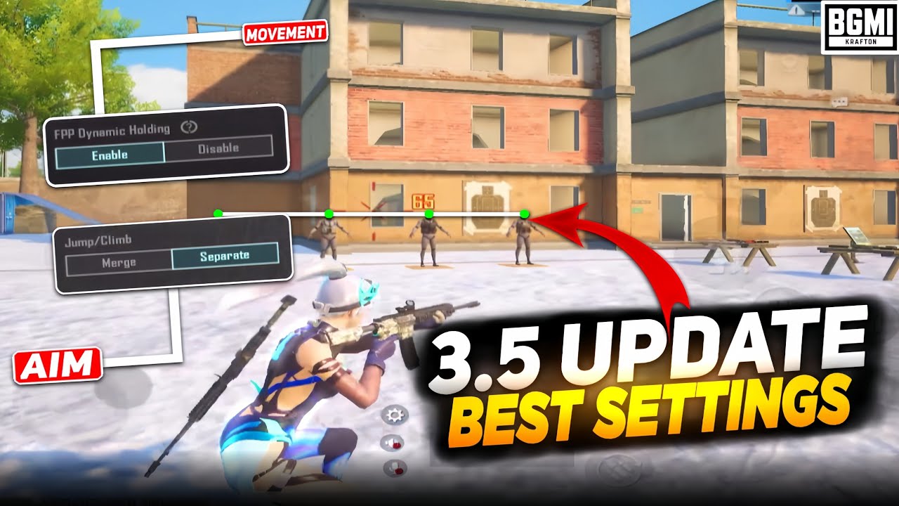 🔥Do These Settings To Beat Everyone In Bgmi || pubg tips and tricks #bgmilive #pubgmobile